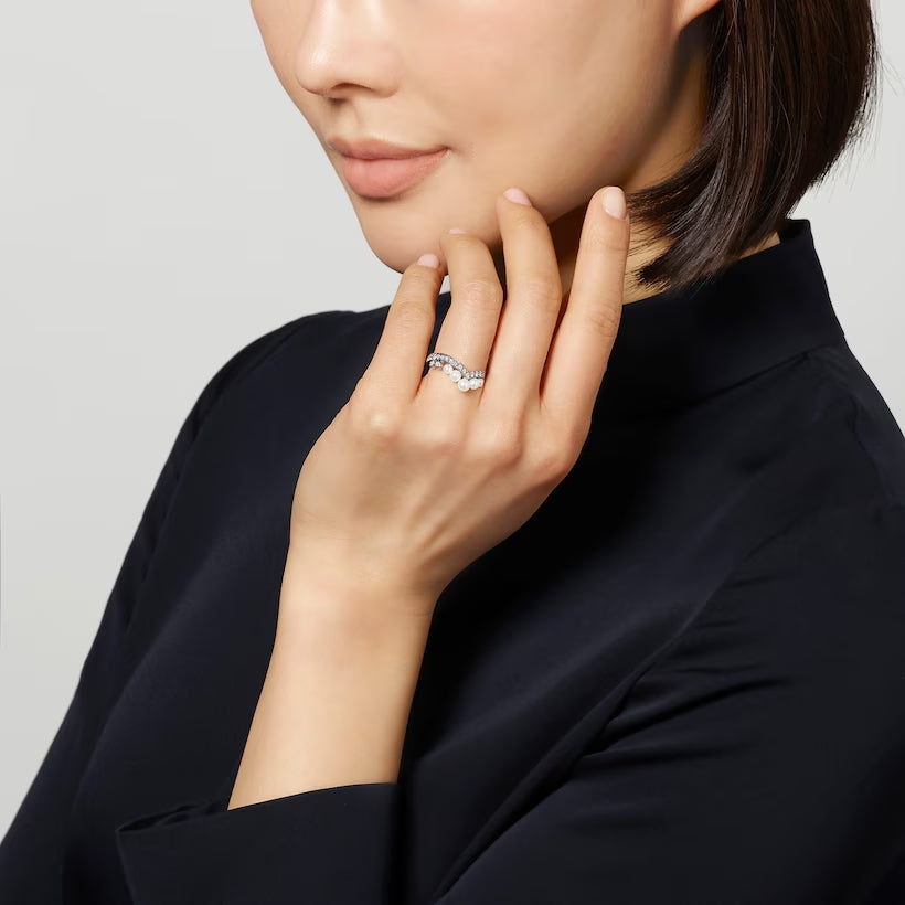 Ring in white gold Joséphine Aigrette ring Chaumet