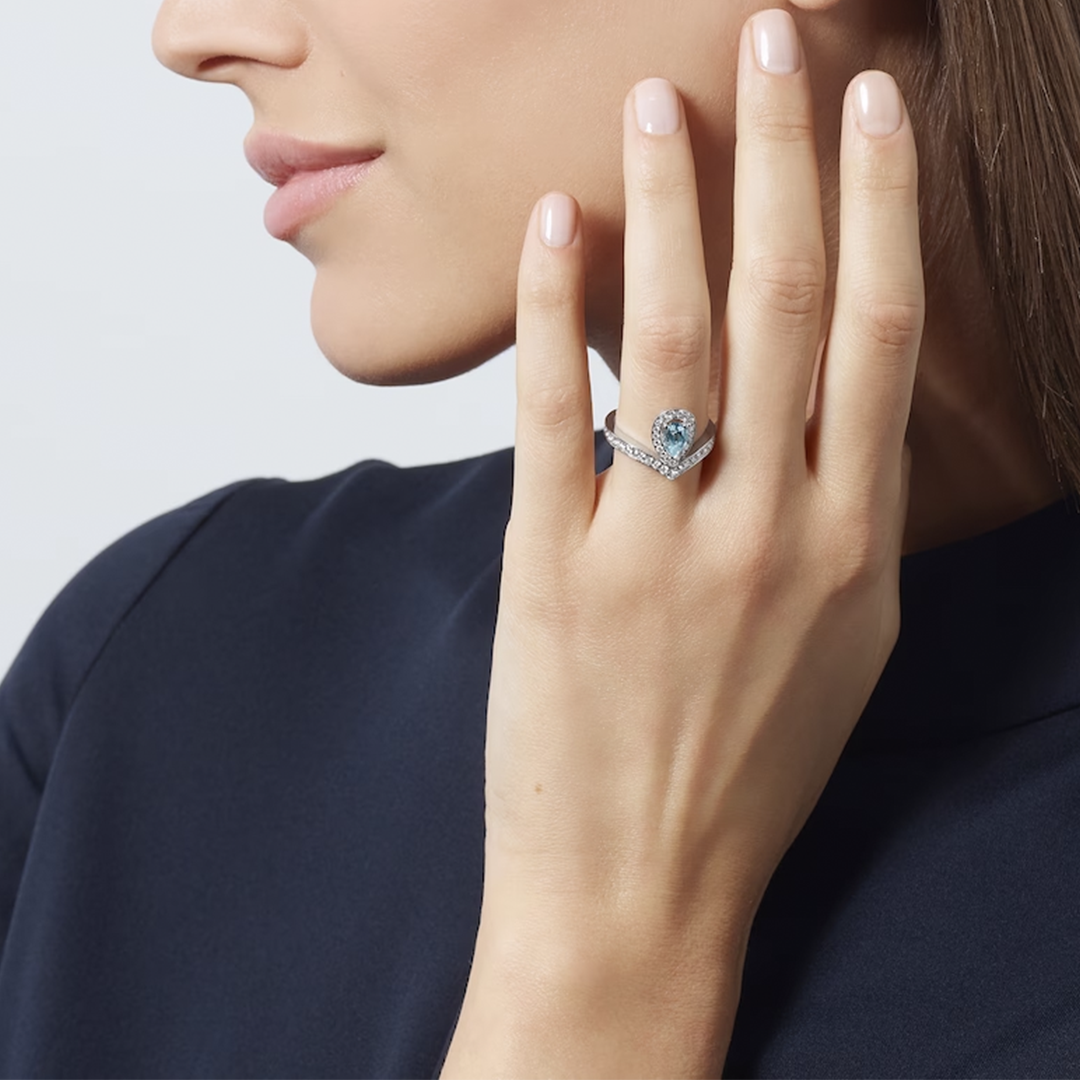 Ring in white gold Joséphine Aigrette ring Chaumet
