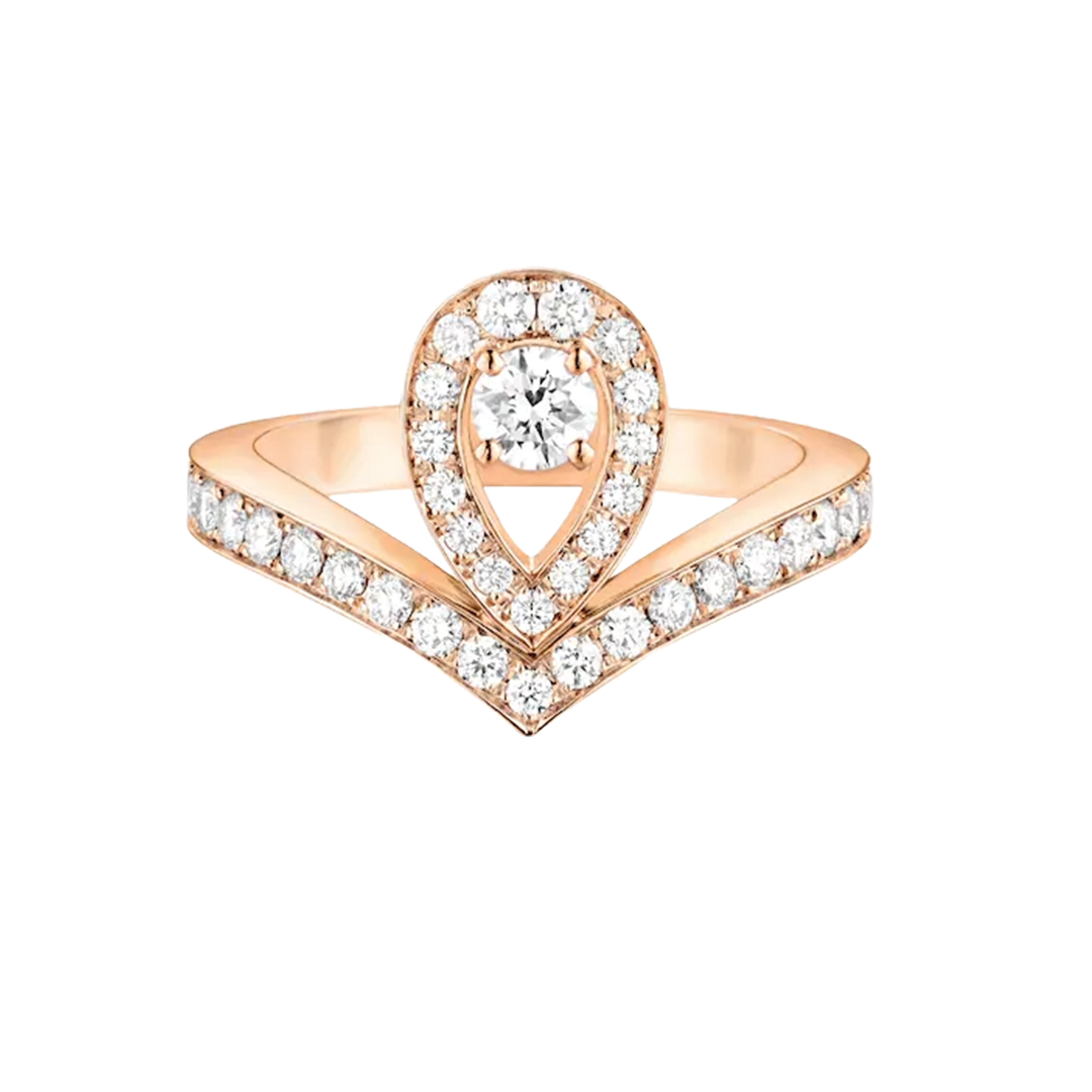 Gioiello in oro rosa Anello Joséphine Aigrette Chaumet