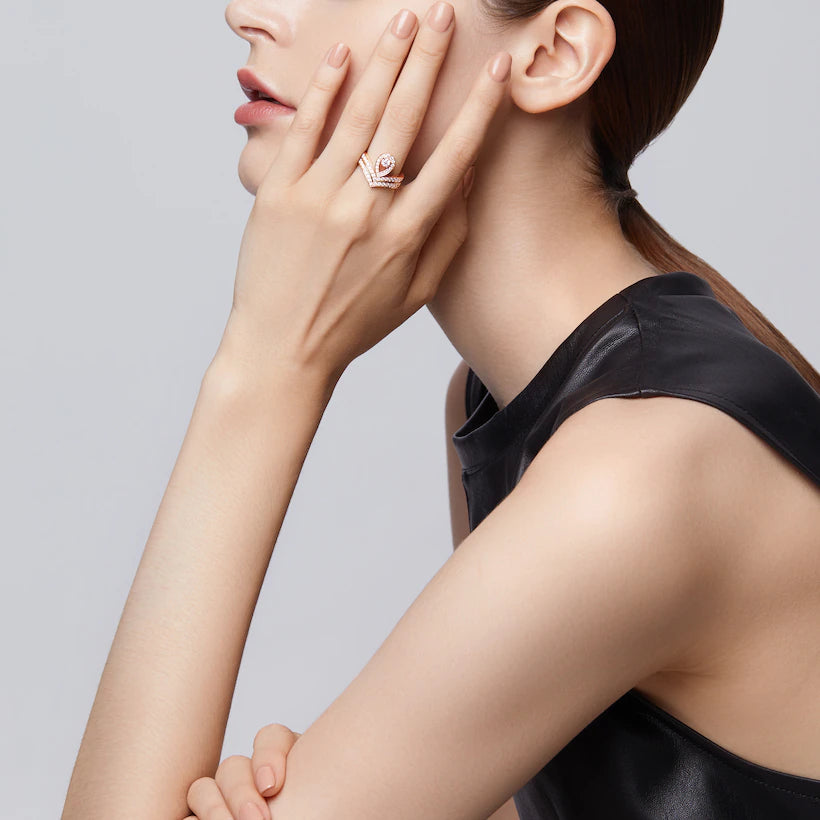 Ring in rose gold Joséphine Aigrette Ring Chaumet