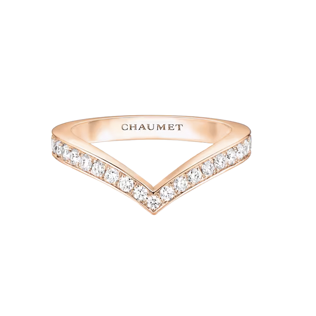 Gioiello in oro rosa Anello Joséphine Aigrette Chaumet
