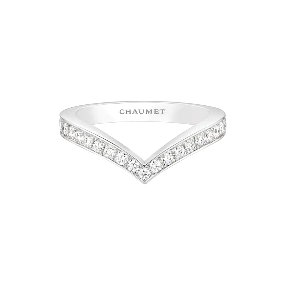 Gioiello in oro bianco Anello Joséphine Aigrette Chaumet