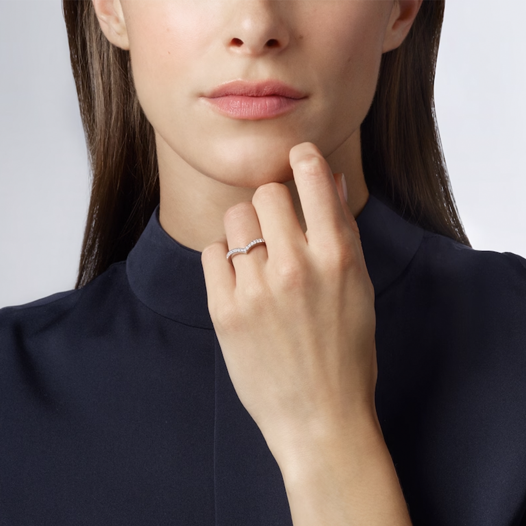 Ring in white gold Joséphine Aigrette Ring Chaumet