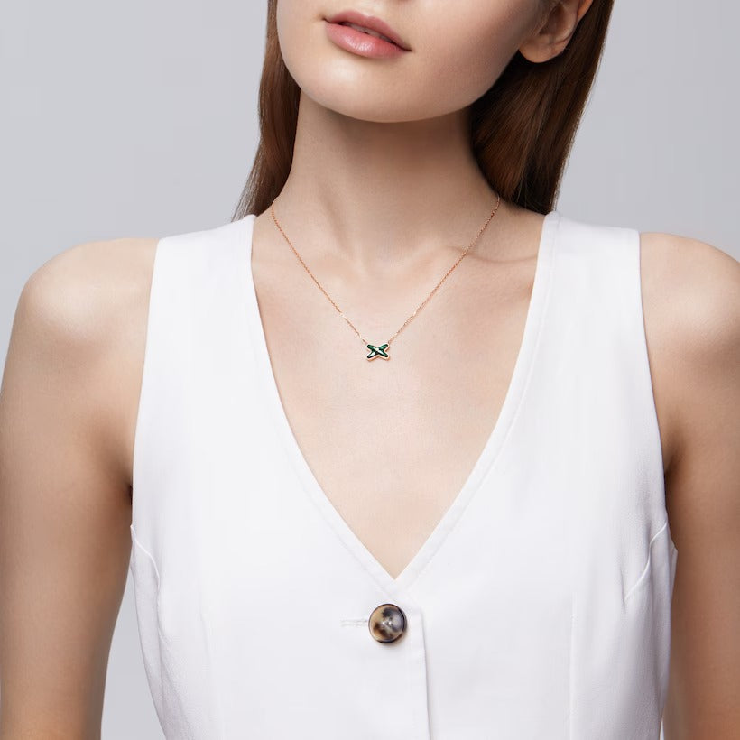 Gioiello in rose gold Jeux de Liens necklace Chaumet