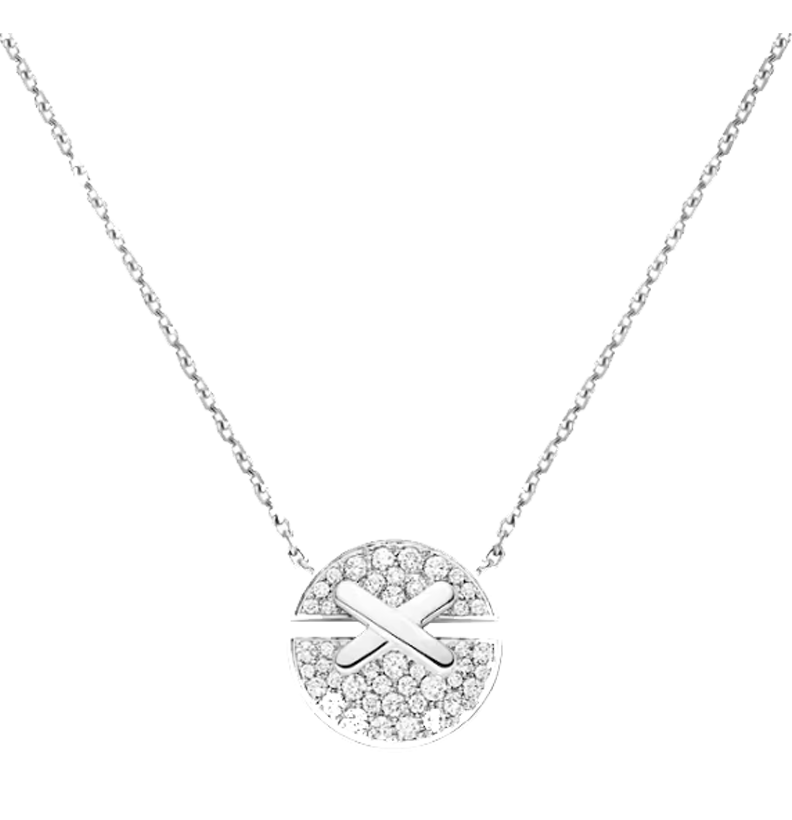 Gioiello in oro bianco Collana Jeux de Liens - Modello piccolo Chaumet