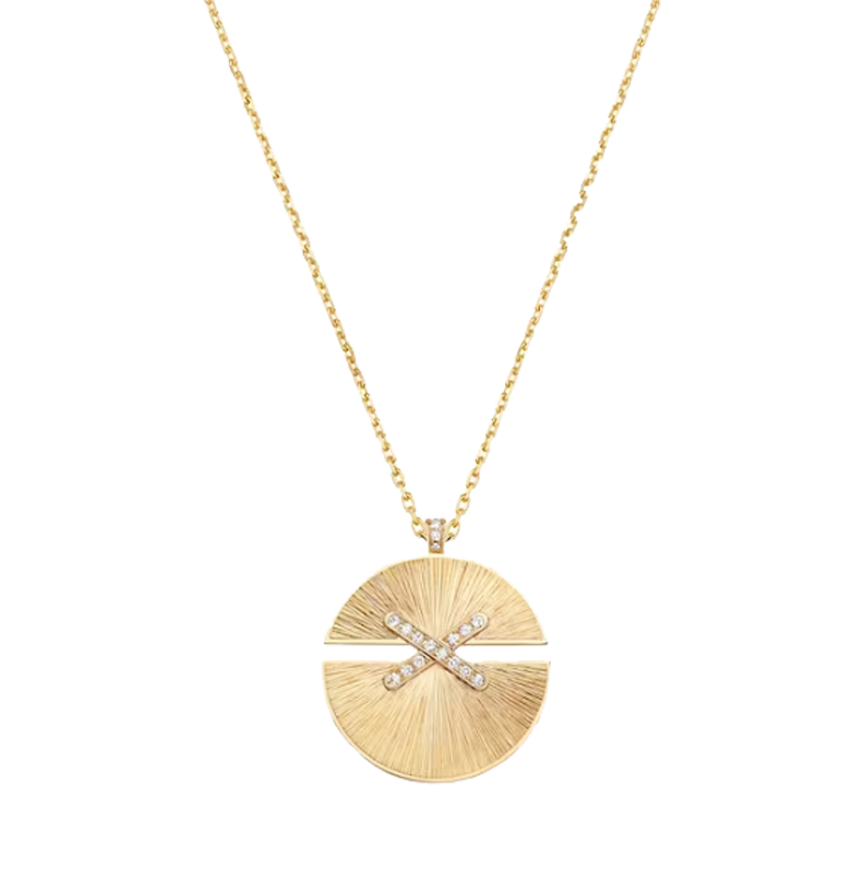 Gioiello in yellow gold Jeux de Liens Harmony necklace Chaumet