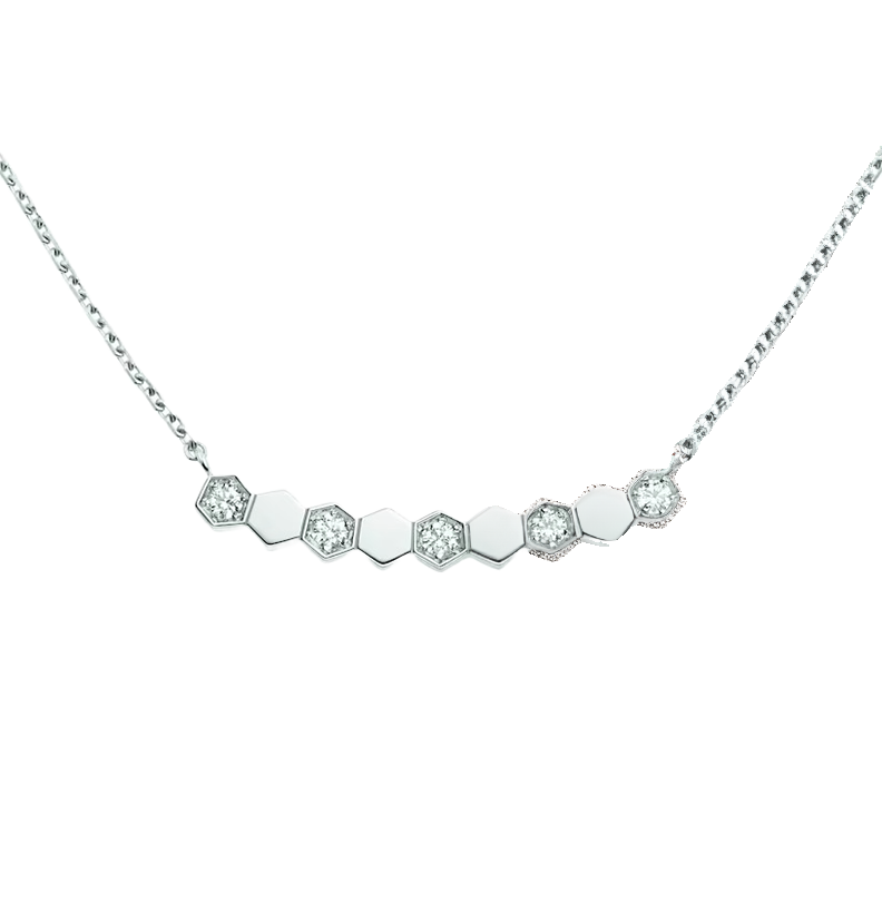Gioiello in oro bianco Collana Bee De Chaumet Chaumet