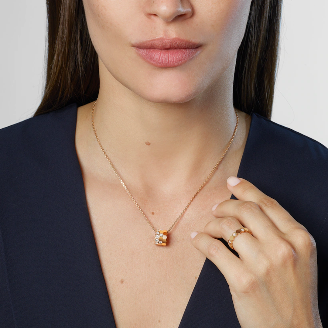Ring in rose gold Bee De Chaumet ring Chaumet