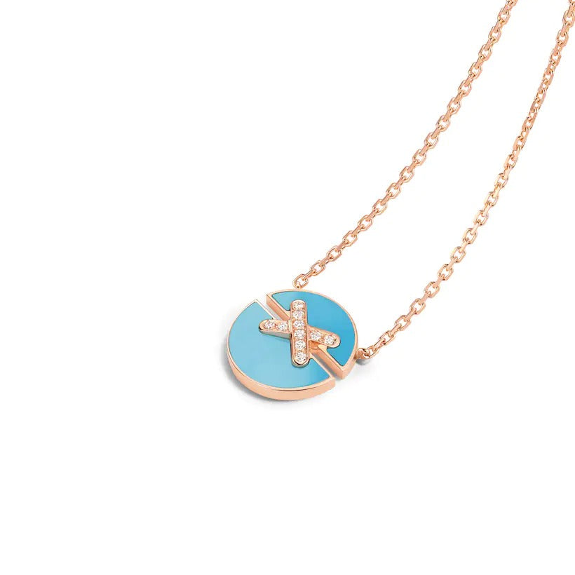 Gioiello in oro rosa Collana Jeux de Liens Harmony Chaumet