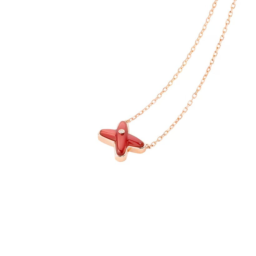 Gioiello in rose gold Jeux de Liens necklace Chaumet
