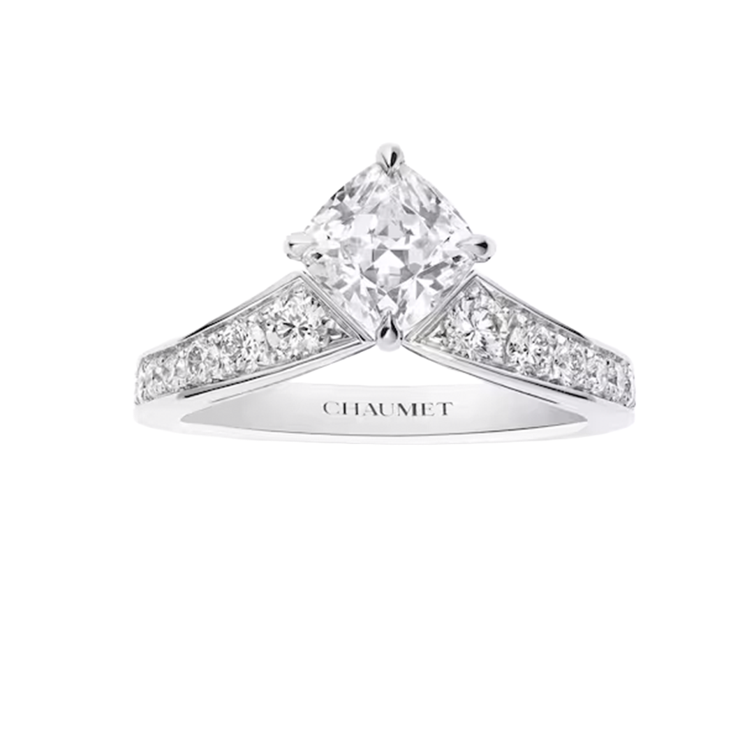 Gioiello in platino Anello Joséphine Éclat Floral Chaumet