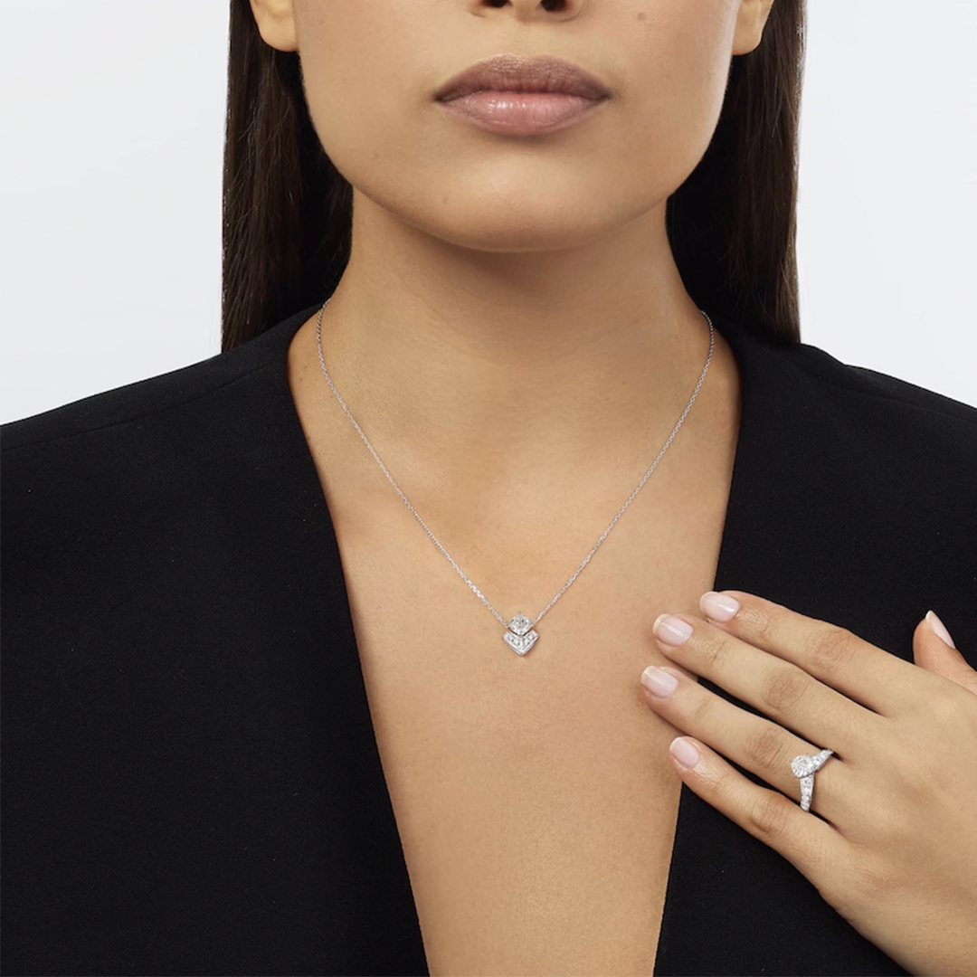 Ring in platinum Joséphine Éclat Floral ring Chaumet