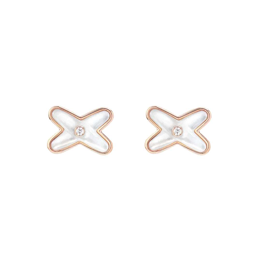 Earrings in rose gold Jeux de Liens earring Chaumet