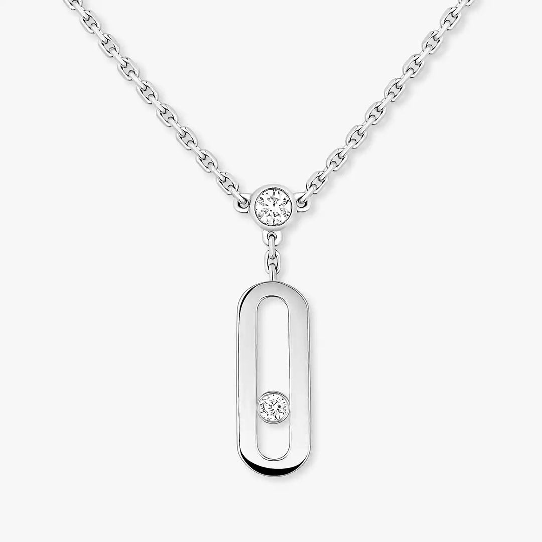 Gioiello in oro bianco Collana Move Uno Messika