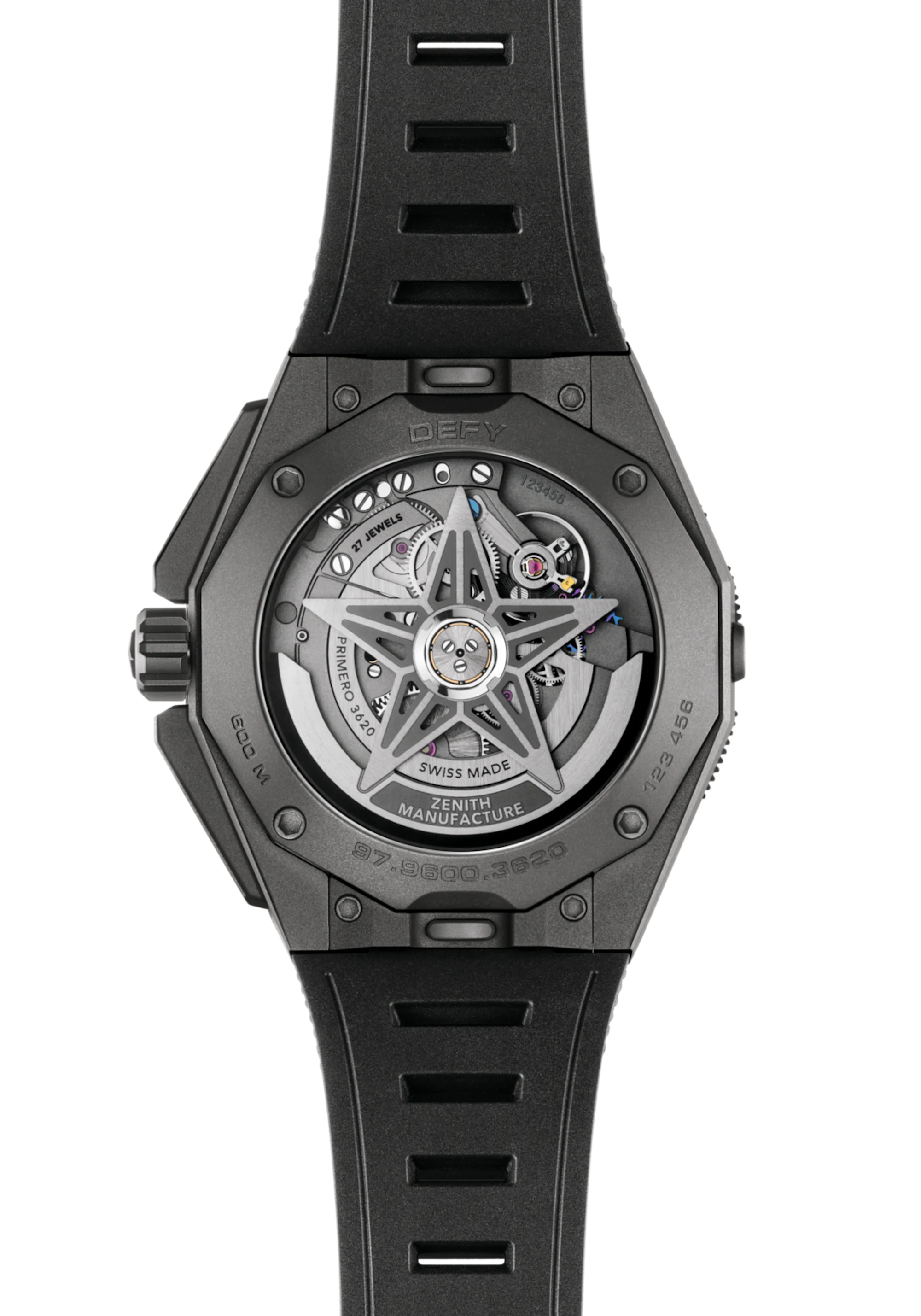 Watch in titanium Defy Extreme Zenith