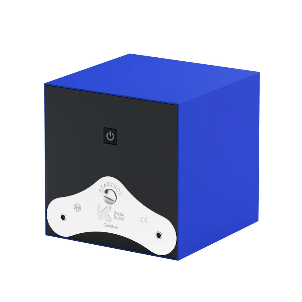 Accessorio in plastic Startbox Soft Touch Blue Kubik