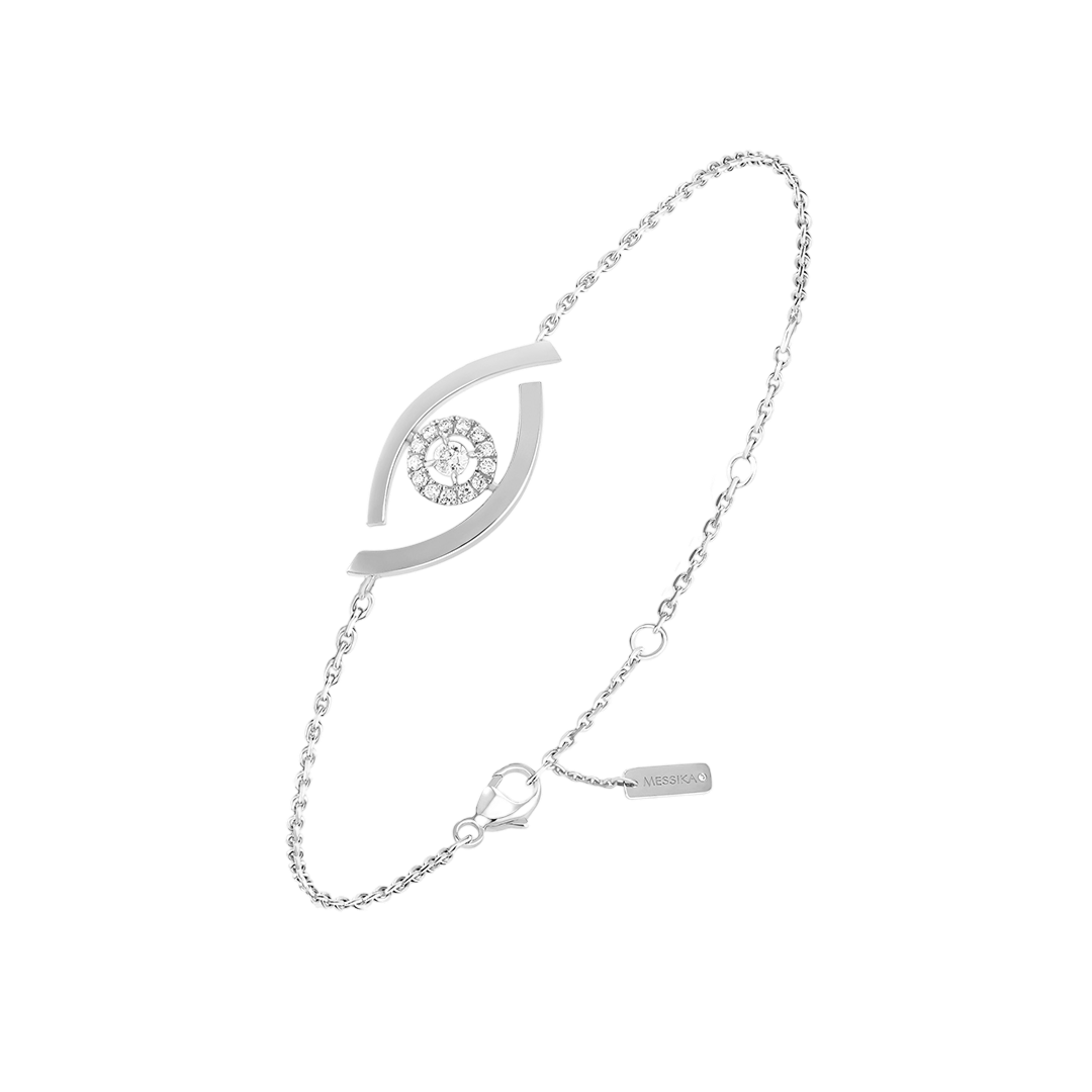 Gioiello in oro bianco Bracciale Lucky Eye Messika