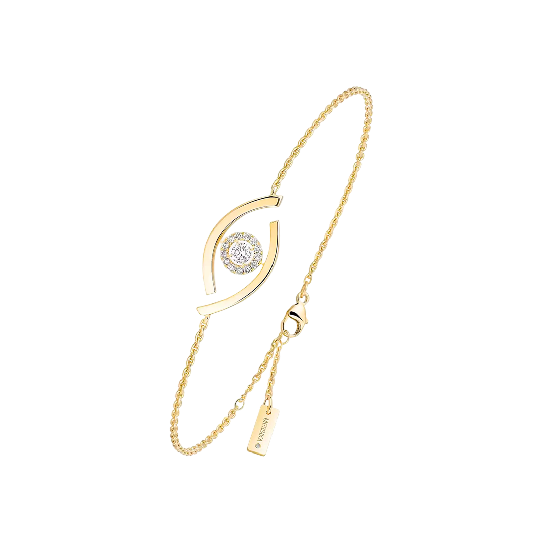 Gioiello in oro giallo Bracciale Lucky Eye Messika