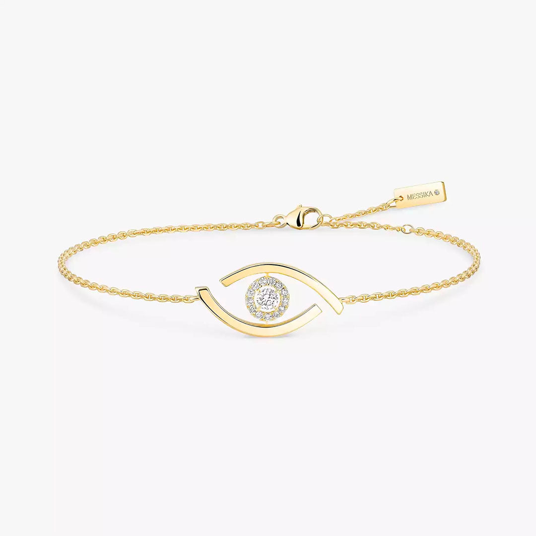 Gioiello in oro giallo Bracciale Lucky Eye Messika