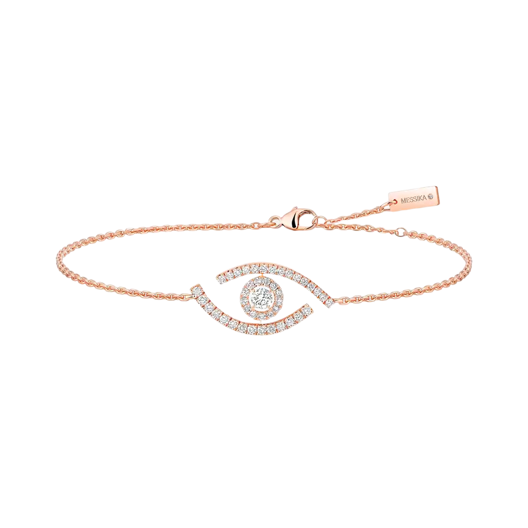 Gioiello in oro rosa Bracciale Lucky Eye Messika