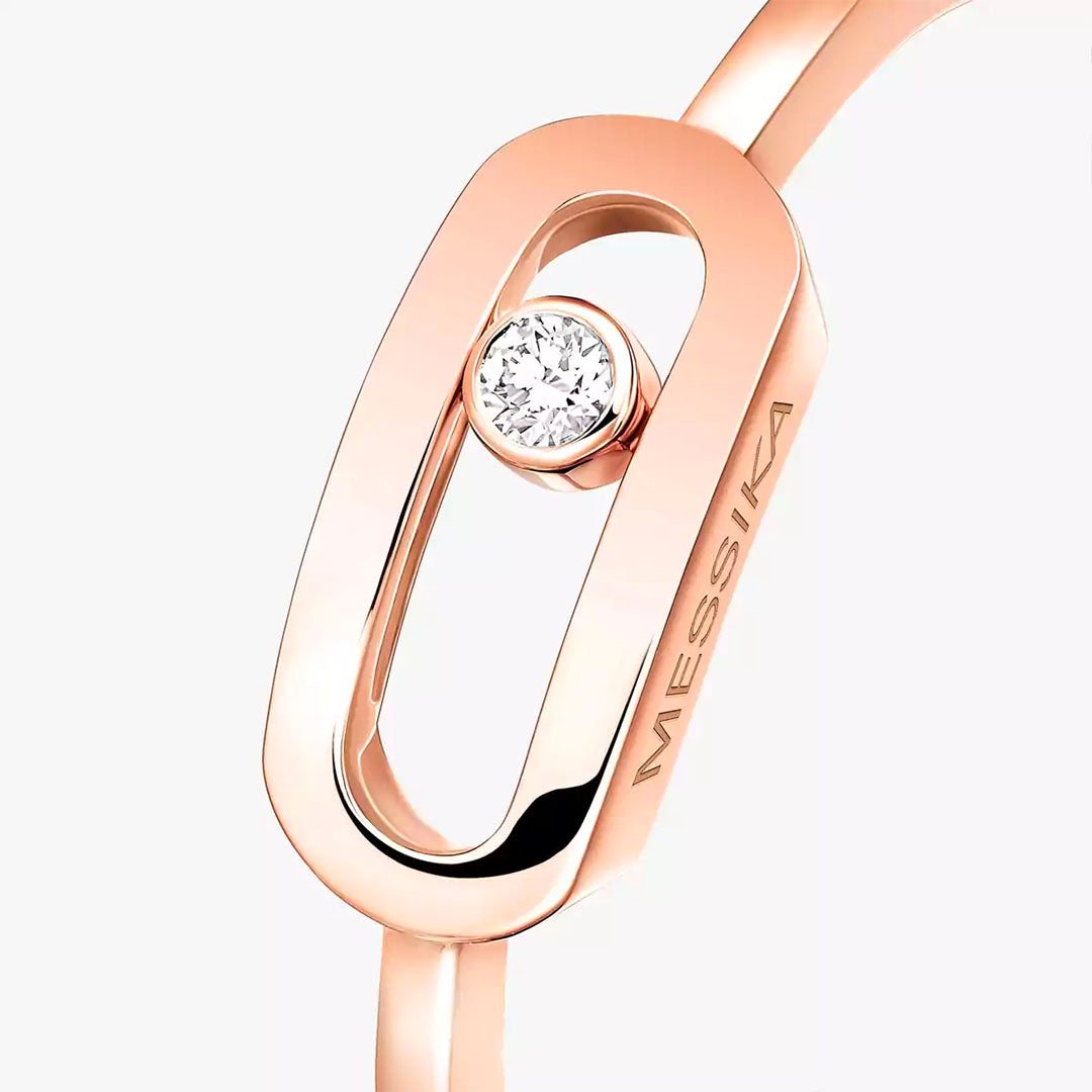 Ring in rose gold Move Uno Ring Messika