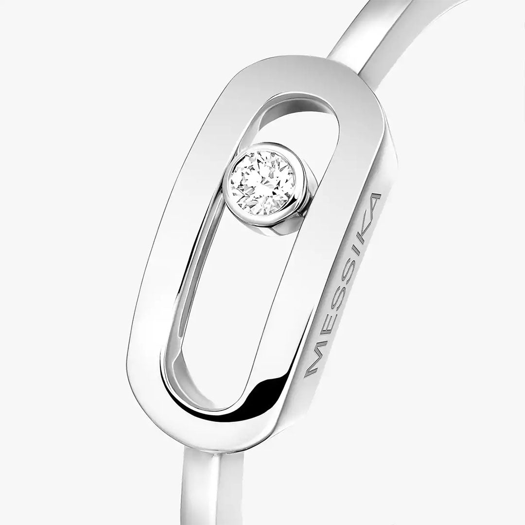 Ring in white gold Move Uno Ring Messika