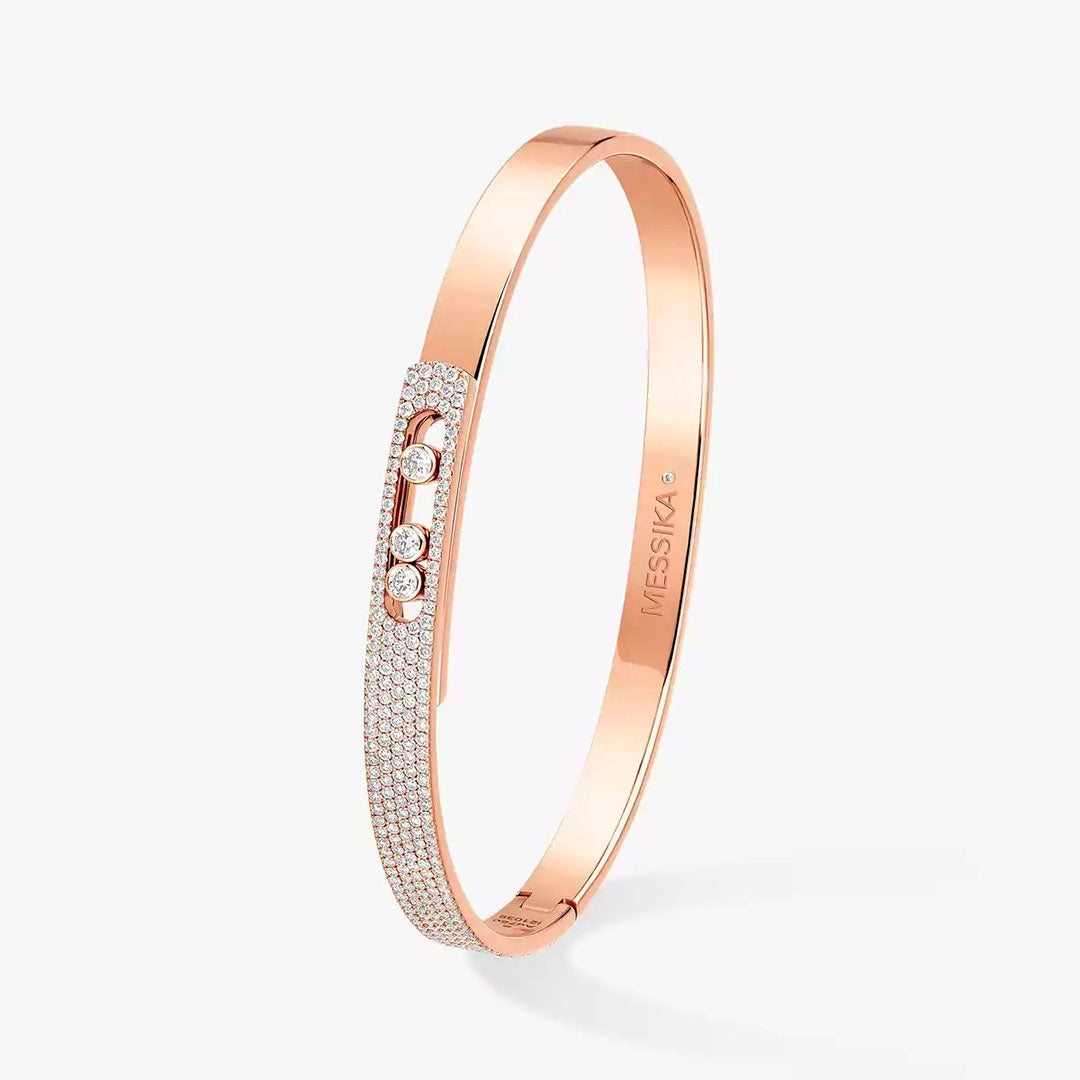 Gioiello in oro rosa Bracciale Move Noa Messika