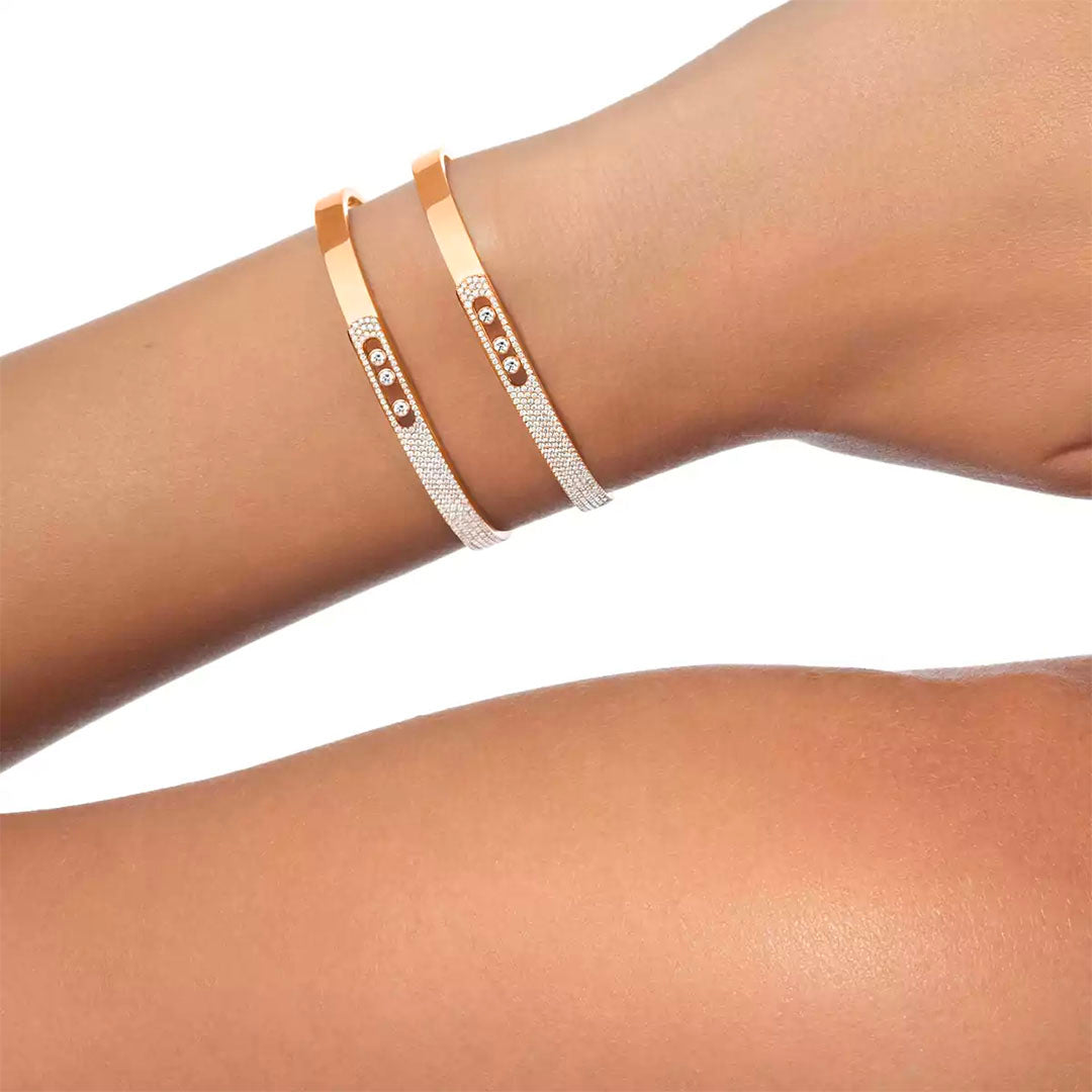 Gioiello in oro giallo Bracciale Move Noa Messika