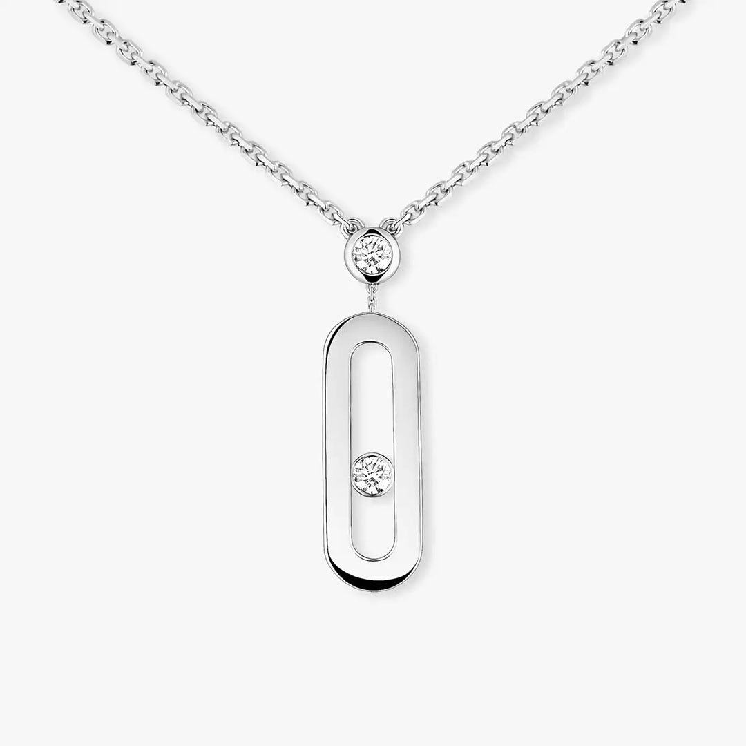 Gioiello in oro bianco Collana Move Uno Messika
