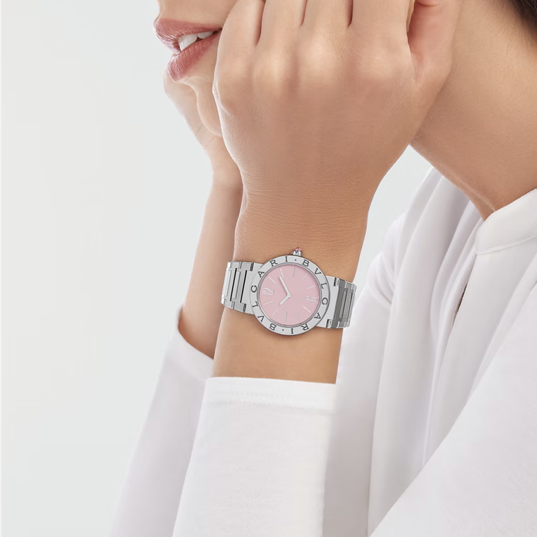 Orologio in acciaio Bvlgari Bulgari