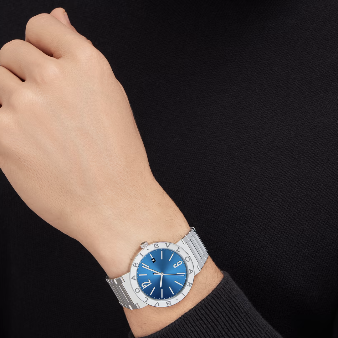 Orologio in acciaio Bvlgari Bulgari