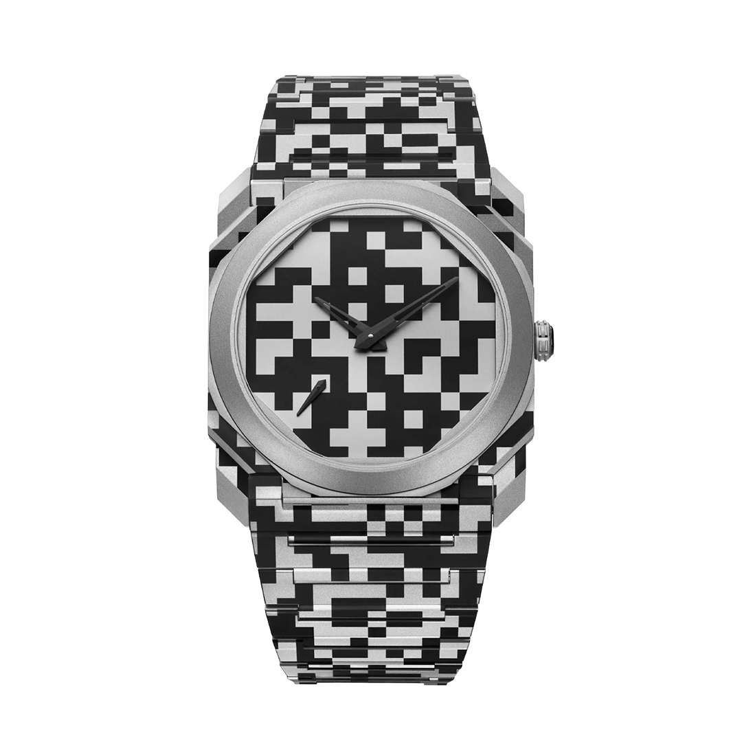 Orologio in titanio Octo Finissimo Dazzle Bulgari