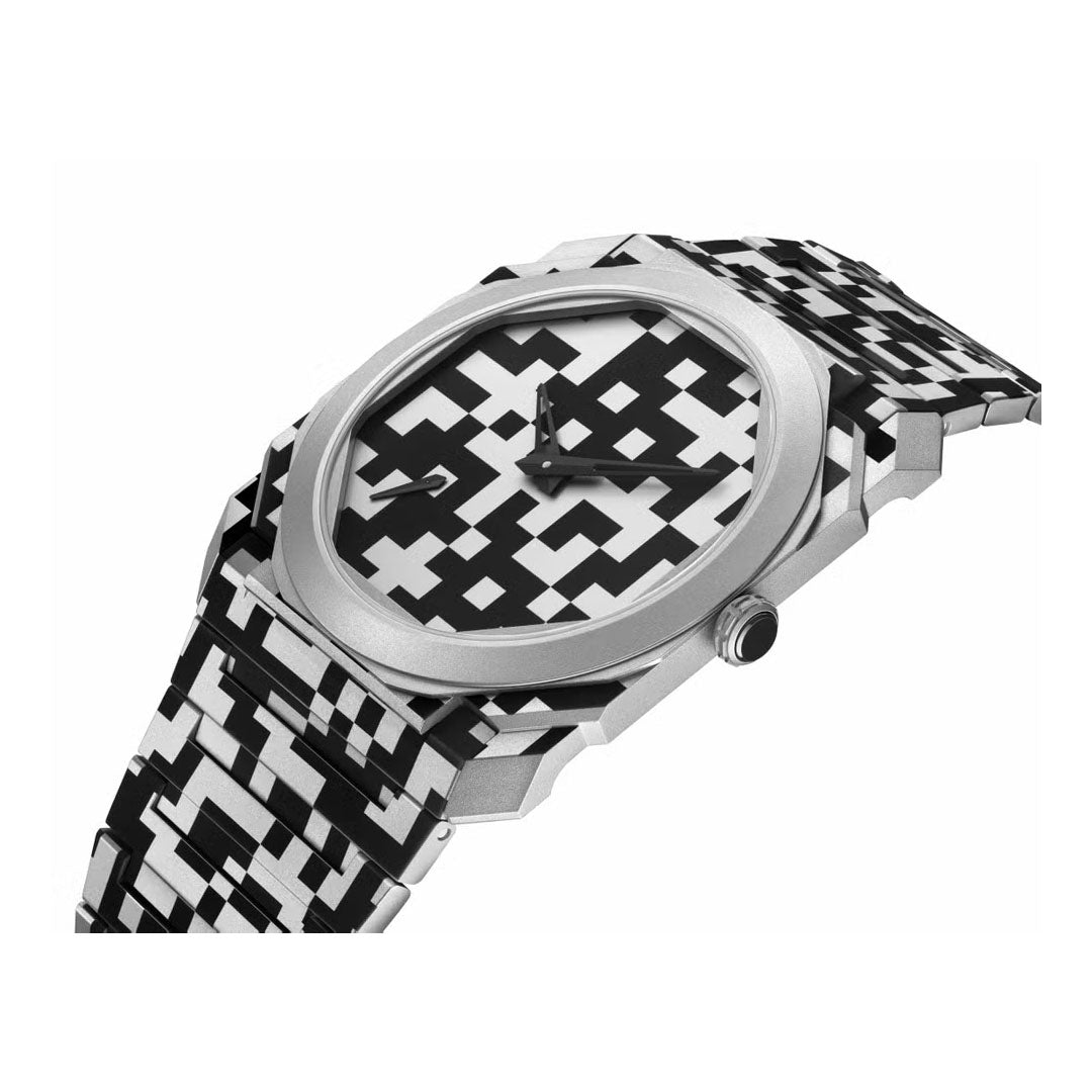 Orologio in titanio Octo Finissimo Dazzle Bulgari