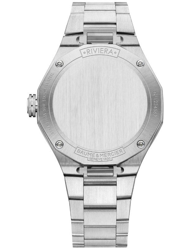 Orologio in acciaio Riviera Baume et mercier