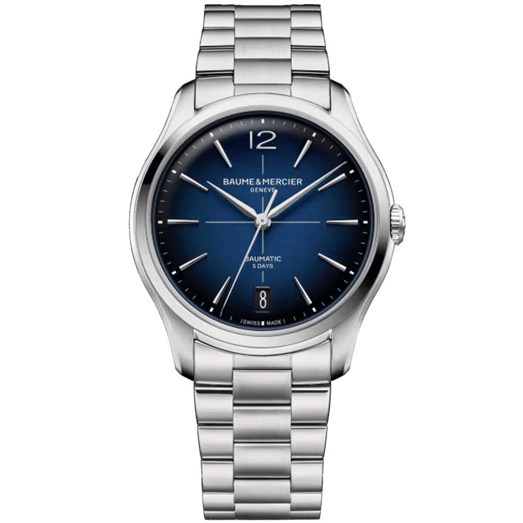 Watch in steel Clifton Baume et mercier