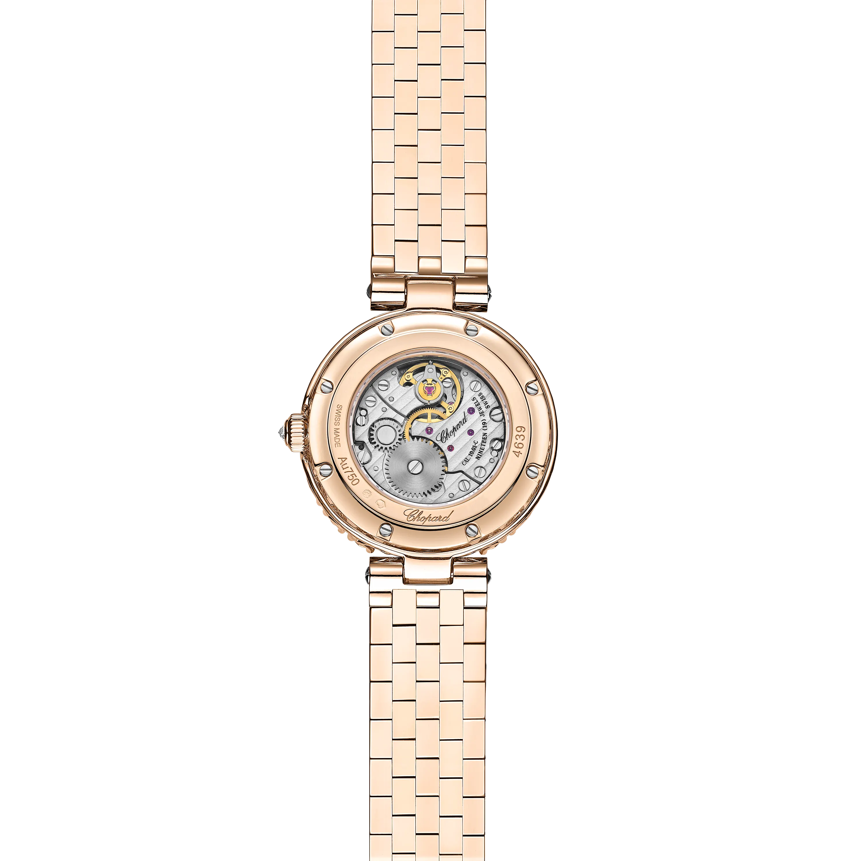 Watch in rose gold L'Heure Du Diamant Round Chopard