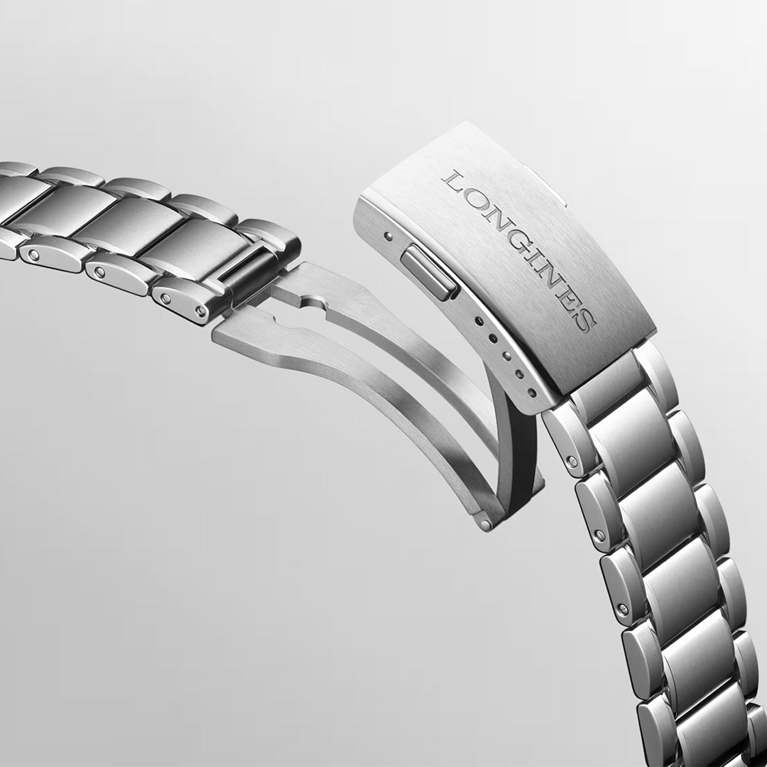 Watch in steel Spirit Flyback Longines