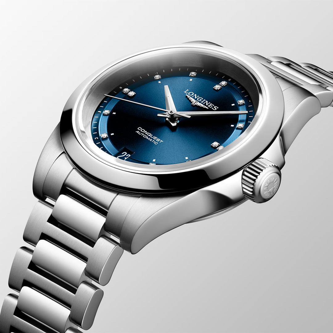 Watch in steel Conquest Longines