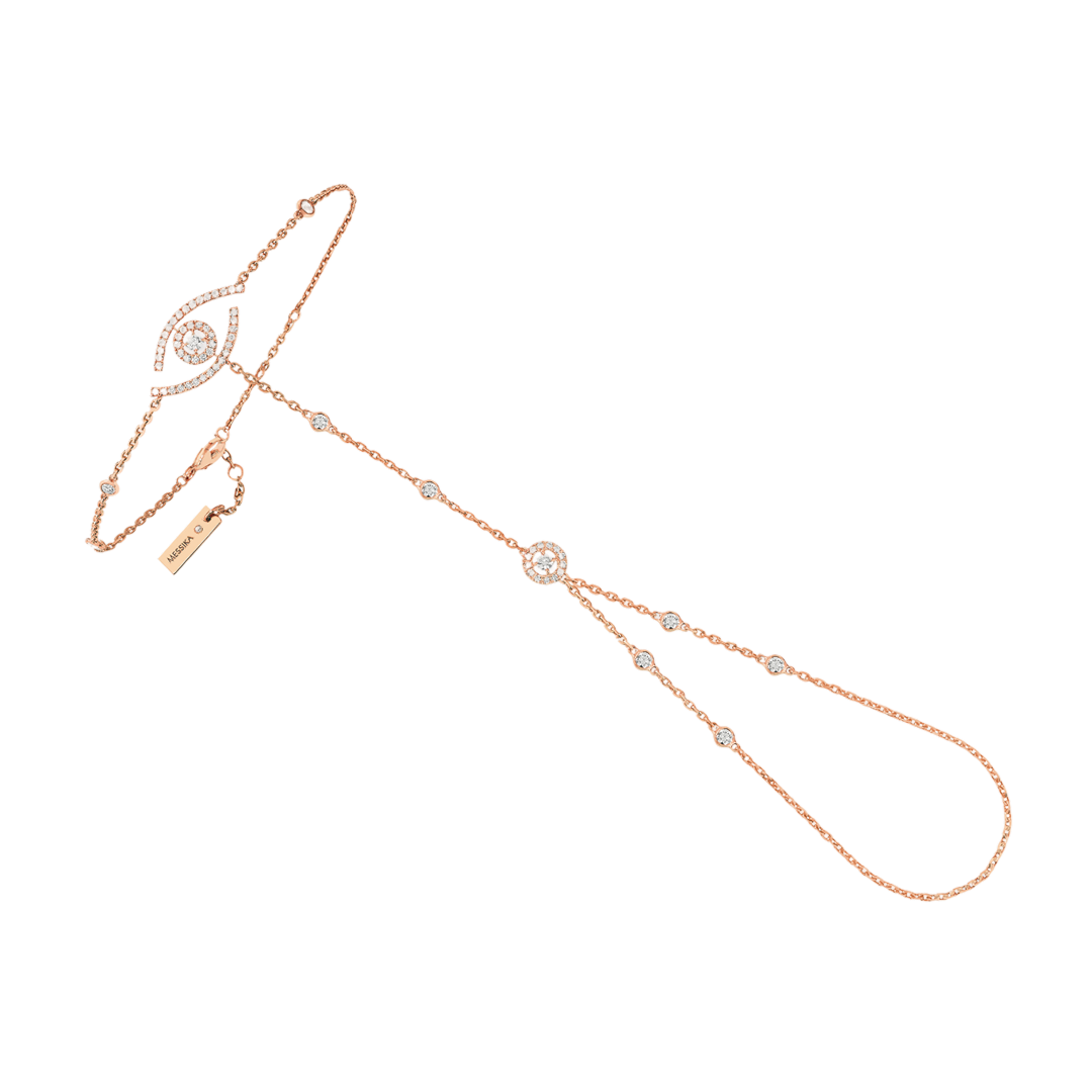 Gioiello in oro rosa Bracciale Lucky Eye Messika