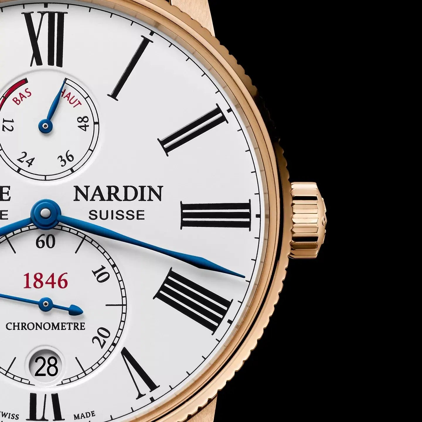 Watch in rose gold Marine Torpilleur Ulysse nardin