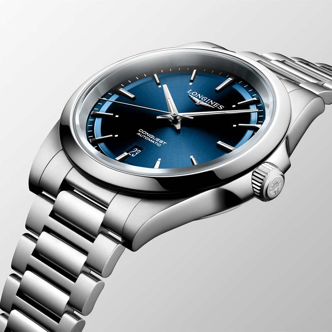 Watch in steel Conquest Longines