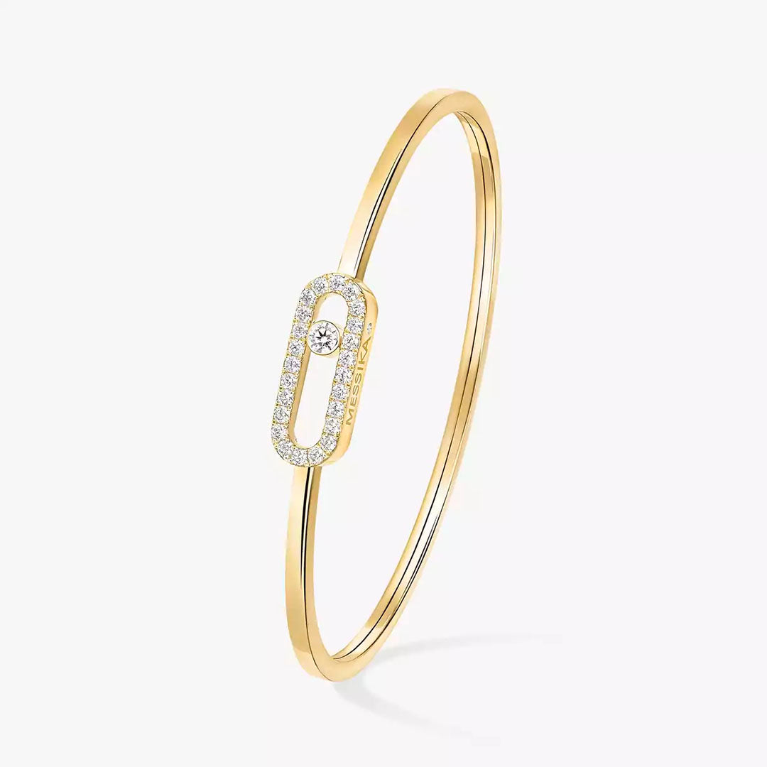 Gioiello in oro giallo Bracciale Move Uno Messika
