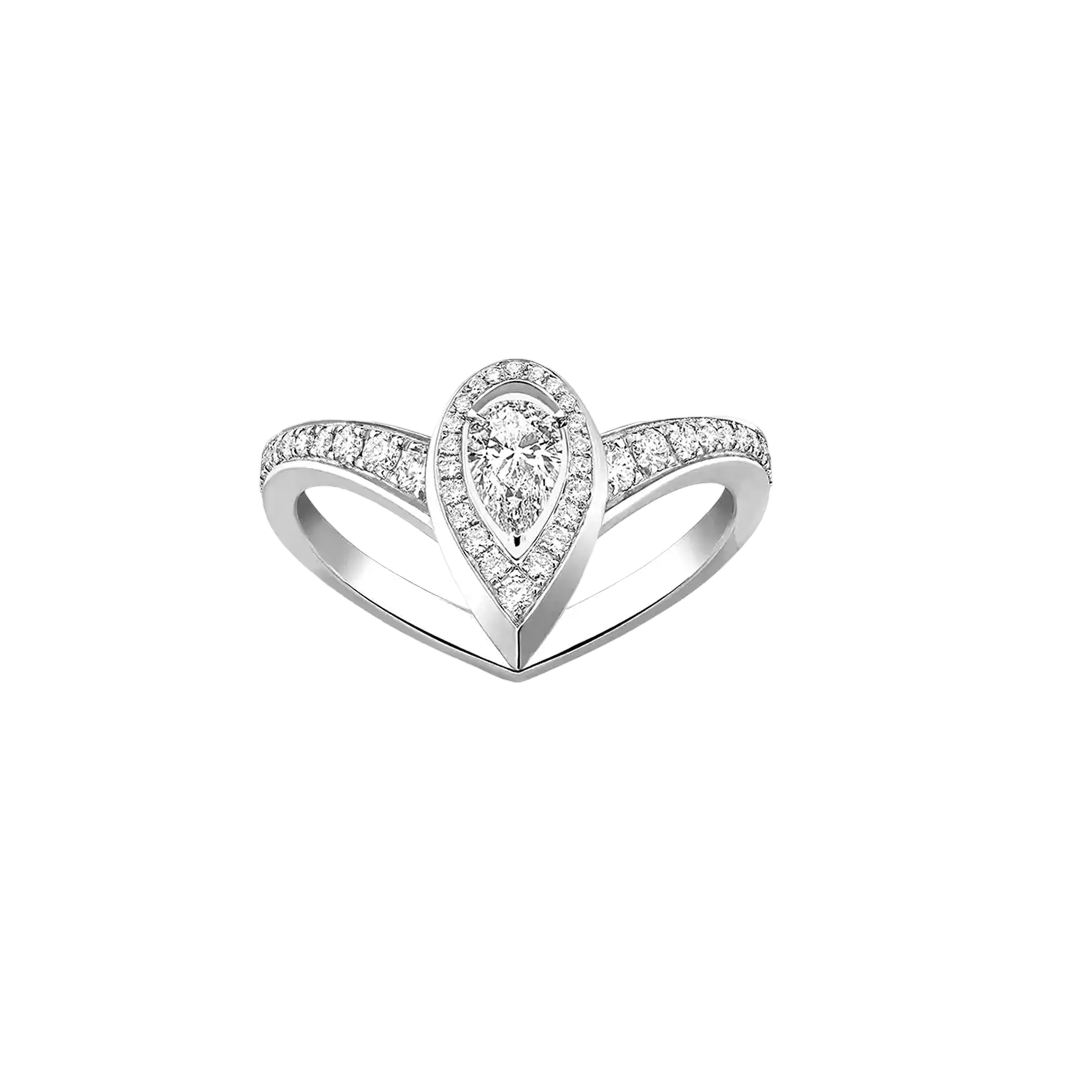 Ring in white gold Fiery Ring Messika