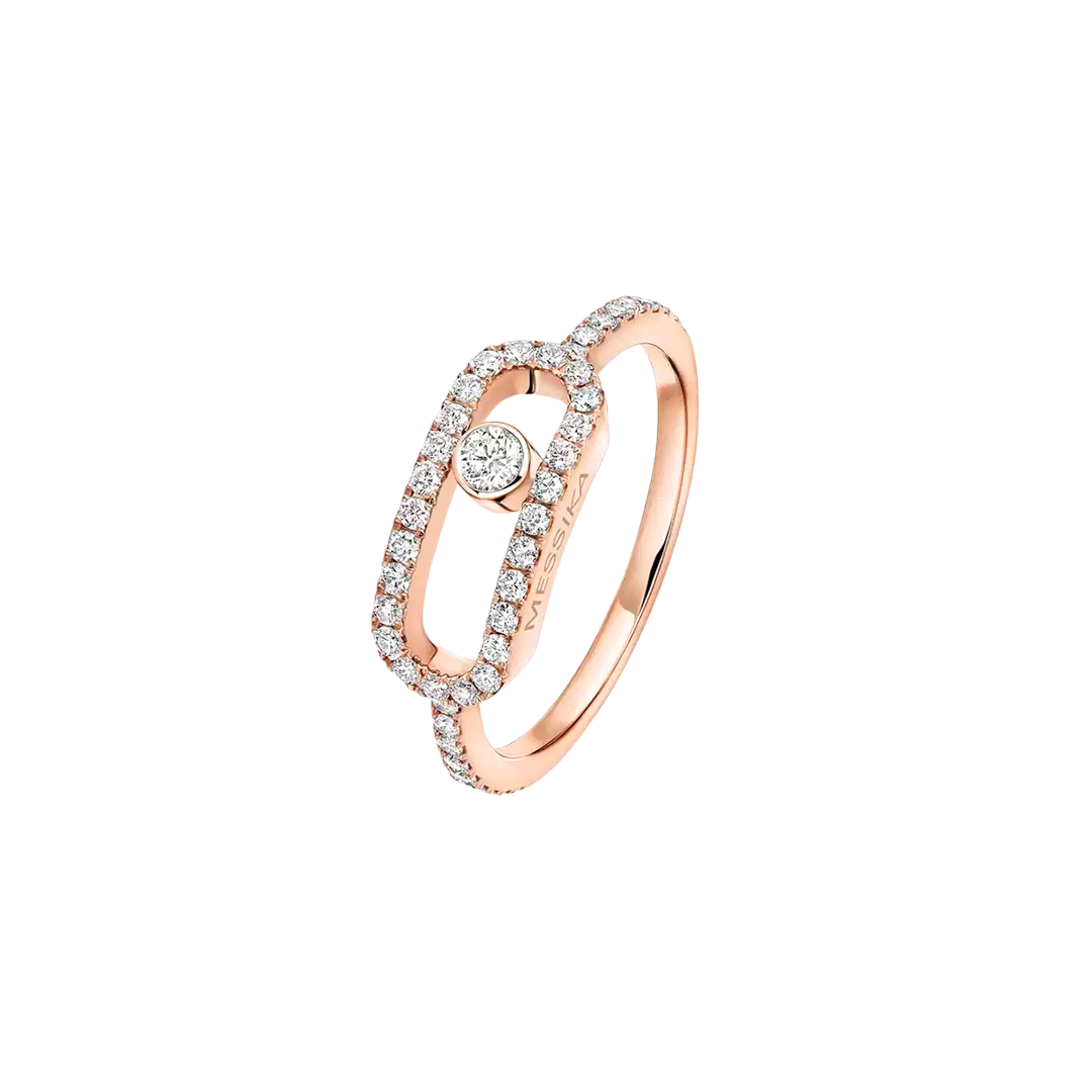 Gioiello in oro rosa Anello Move Uno Messika