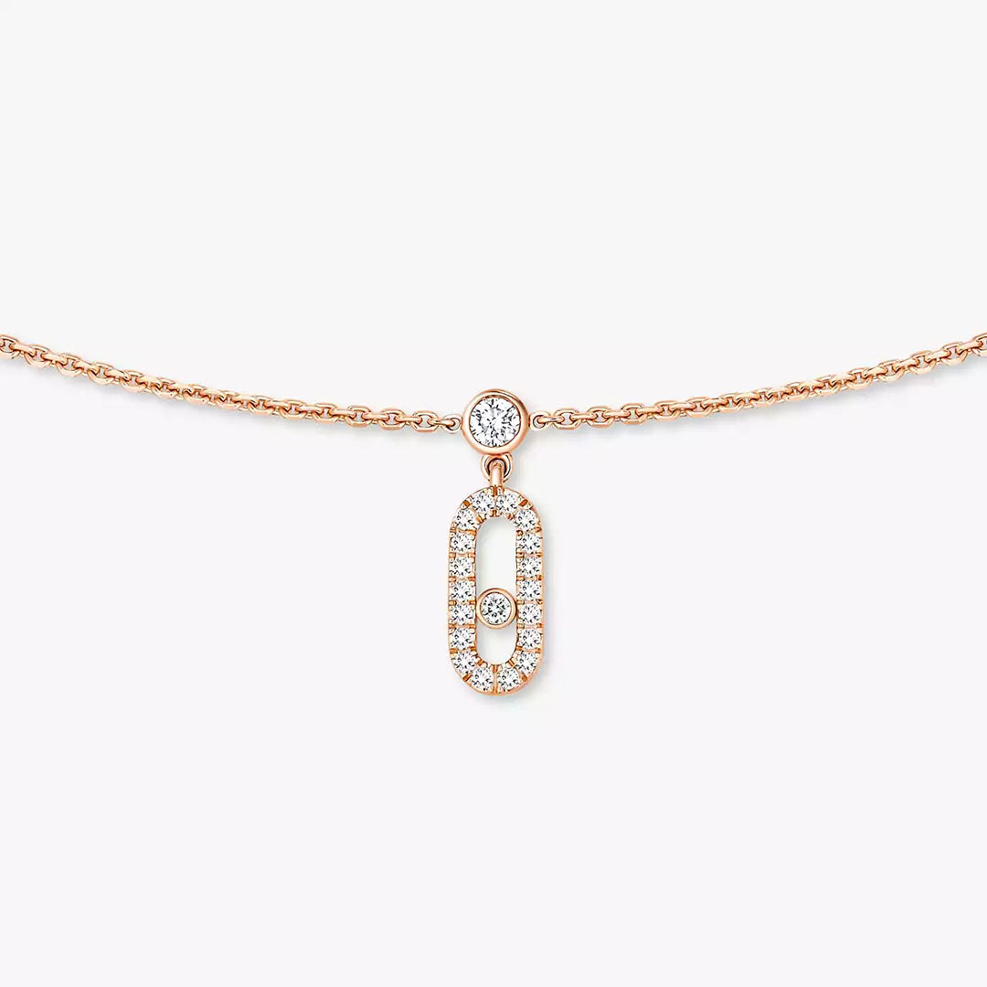 Gioiello in oro rosa Collana choker Move Uno Messika