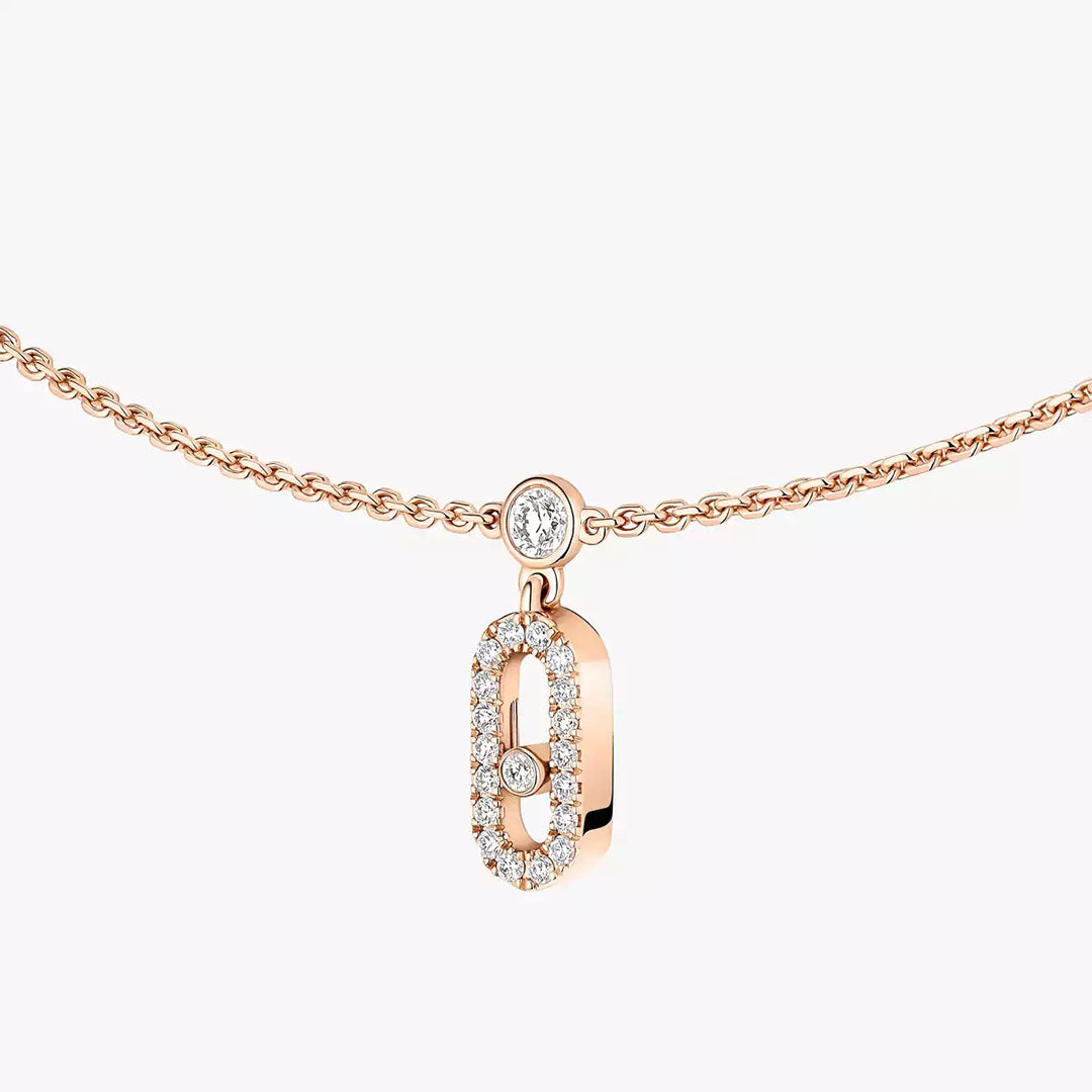 Gioiello in oro rosa Collana choker Move Uno Messika