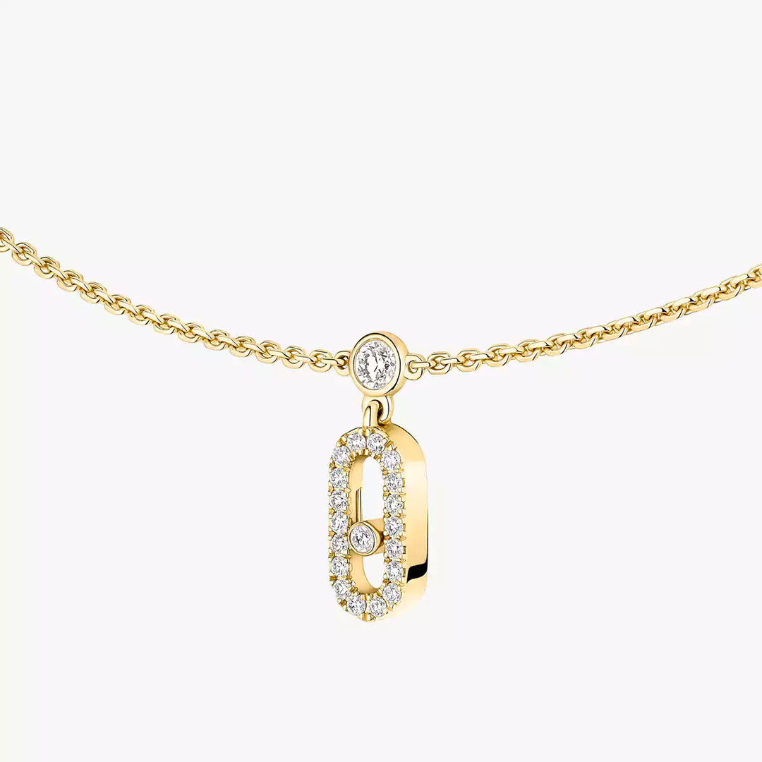 Gioiello in yellow gold Move Uno Necklace Messika