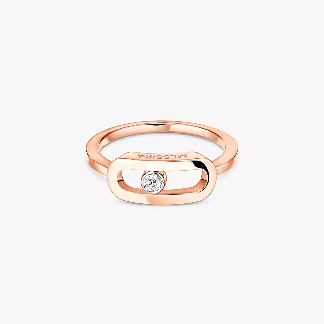 Ring in rose gold Move Uno Ring Messika