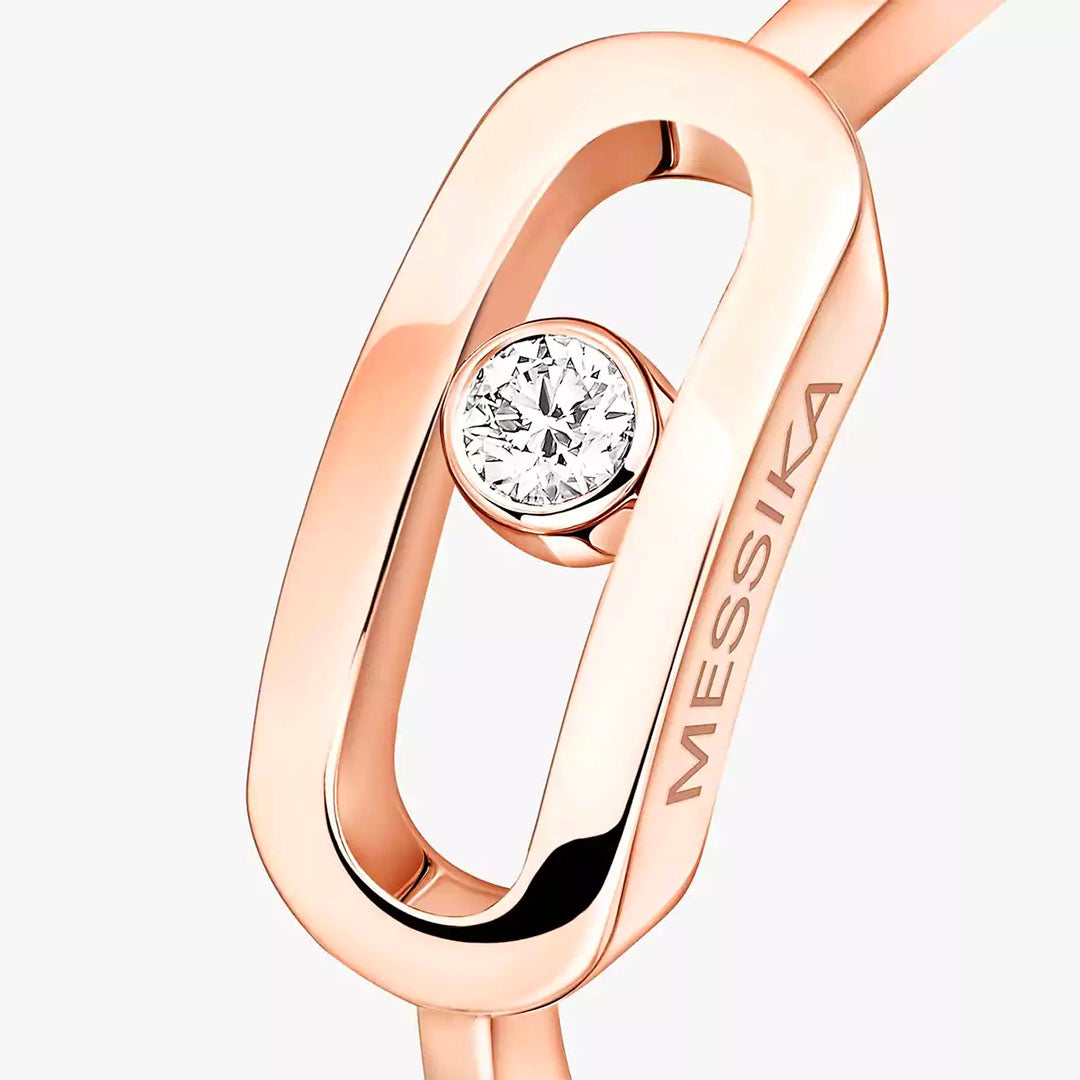 Ring in rose gold Move Uno Ring Messika