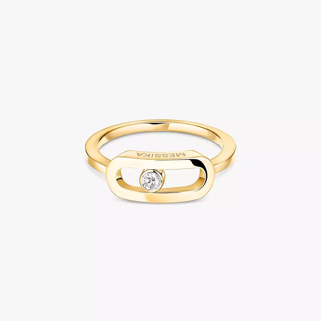 Ring in yellow gold Move Uno Ring Messika